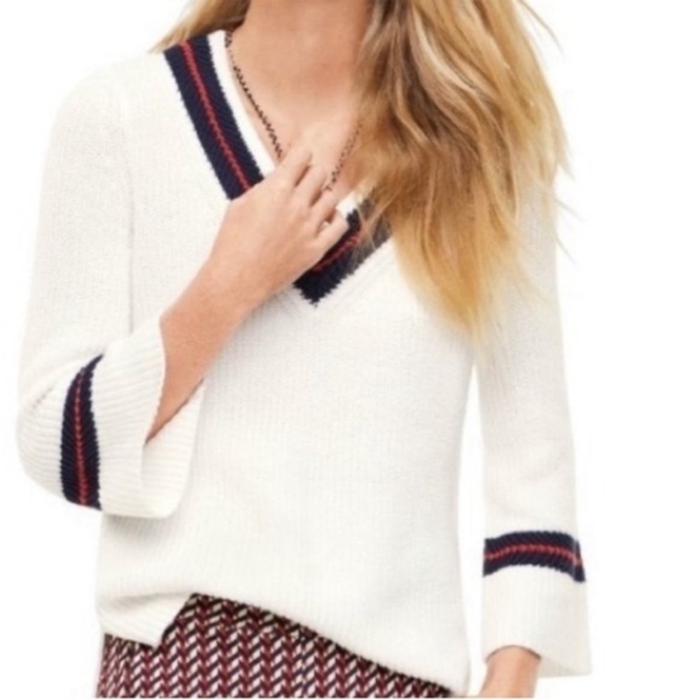 Cabi Ace Pullover Preppy Sweater Style 5639 Size XS‎